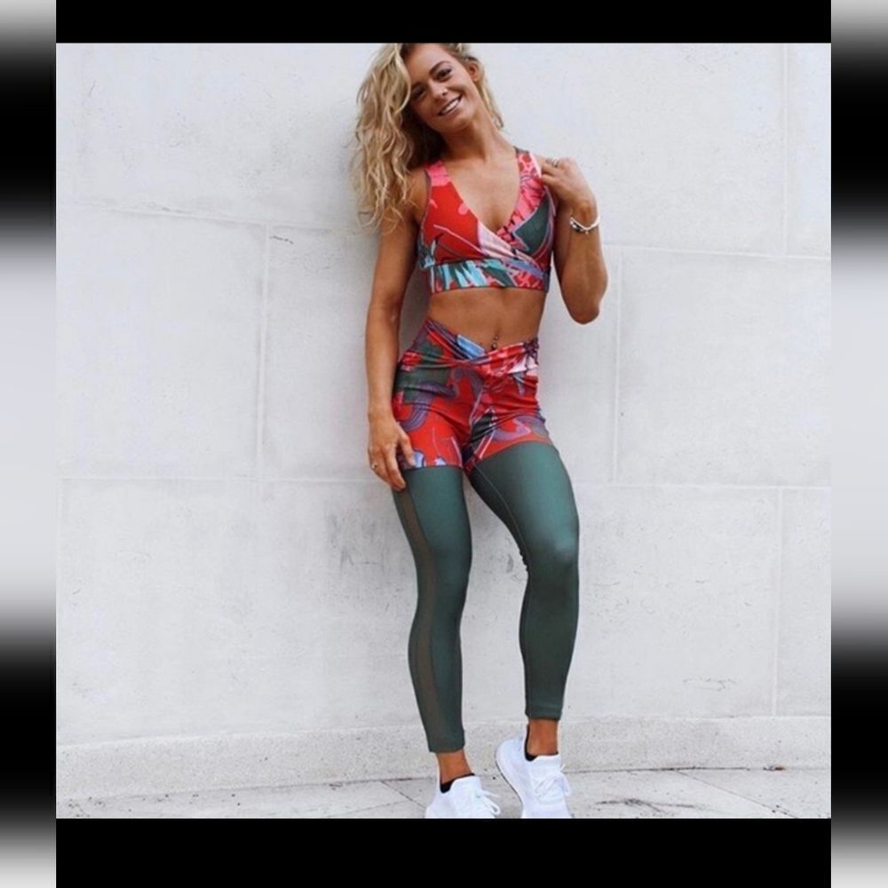 Gymshark x Nikki Blackketter Pineapple Print Leggings Size Small